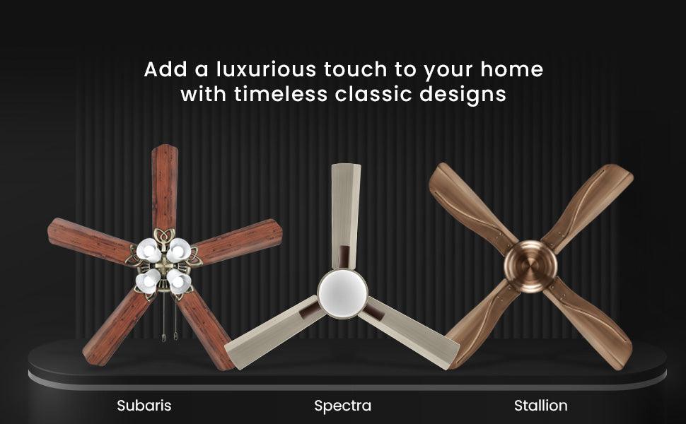 Quasar Ceiling Fan | 2-Year Warranty