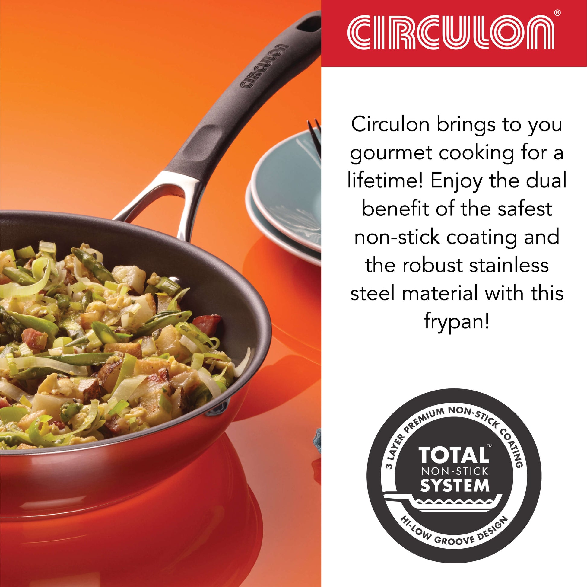 Circulon Momentum 29cm Non-Stick Frypan/Skillet