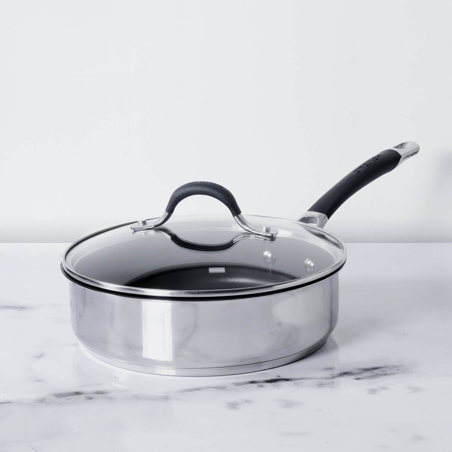 Circulon Momentum 24cm Non-Stick Sautepan/Deep Frypan with Lid