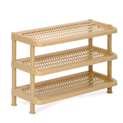 Nilkamal Multipurpose Rack 03 (Marble Beige)