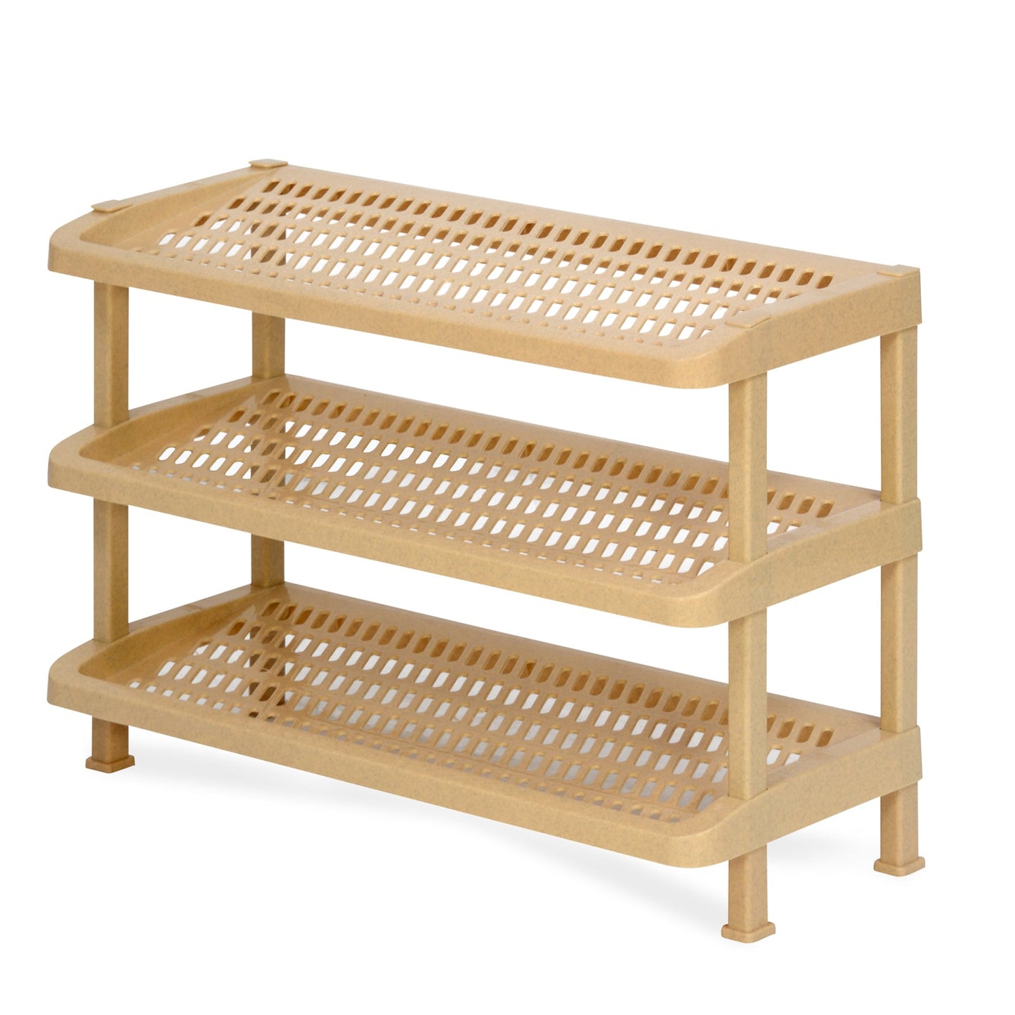 Nilkamal Multipurpose Rack 03 (Marble Beige)