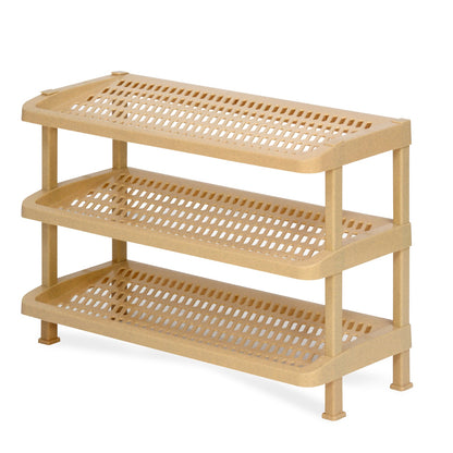 Nilkamal Multipurpose Rack 03 (Marble Beige)