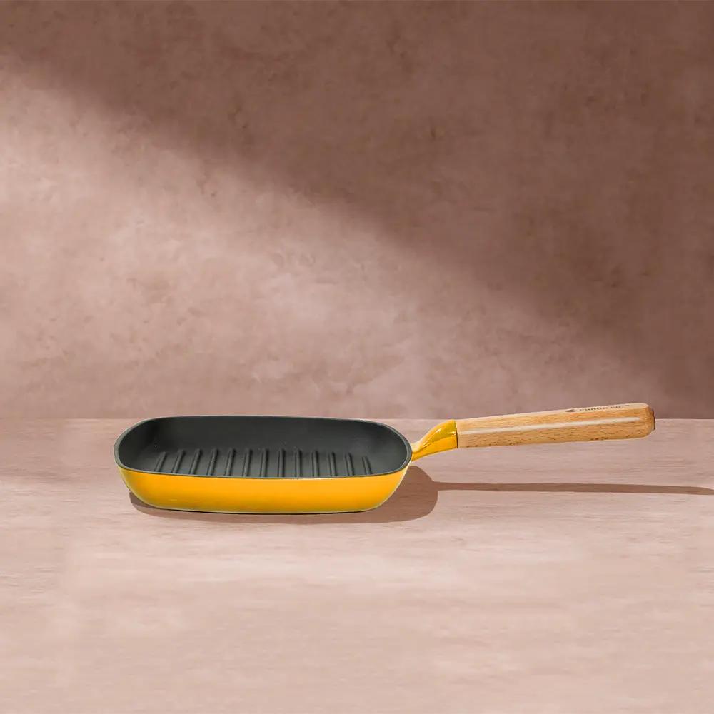 No. 9 Enamel Cast Iron Griddle (24cm)