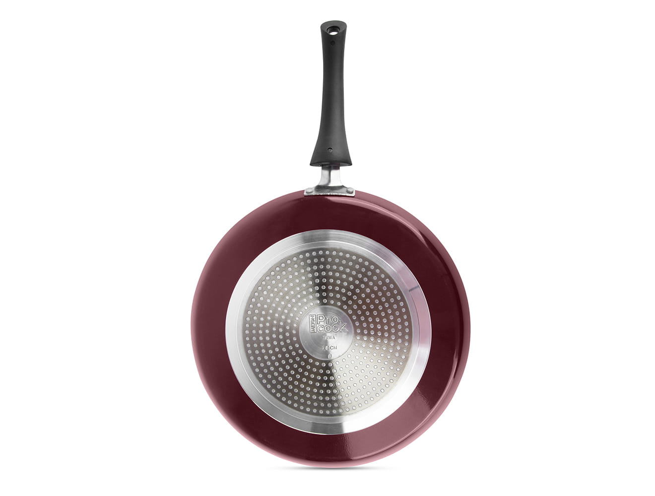 New My Kitchen 2Pc Set,Burgundy(Fp 24Cm & Kd 24Cm With Lid) (Milton Procook)