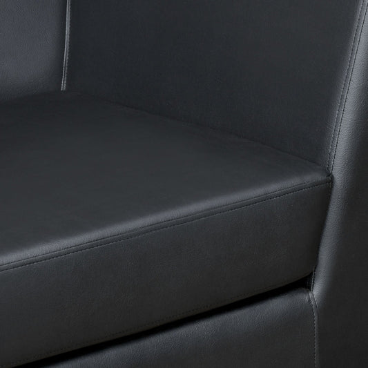 Nilkamal Russo 2 Seater Sofa (Cola Black)