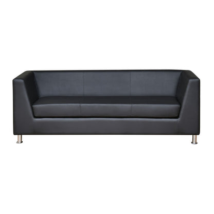 Nilkamal Russo 3 Seater Sofa (Black)