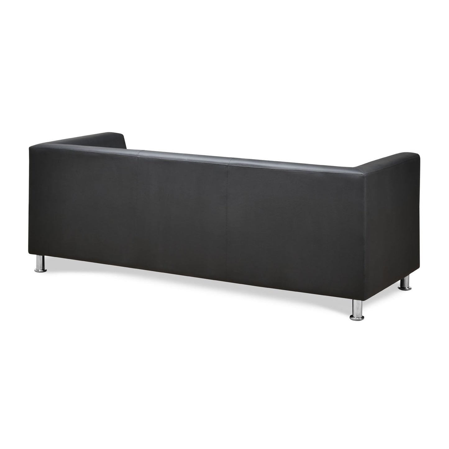 Nilkamal Russo 3 Seater Sofa (Black)