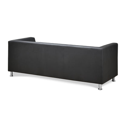Nilkamal Russo 3 Seater Sofa (Black)