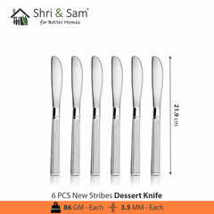 Stainless Steel 18 PCS Cutlery set New Stribes