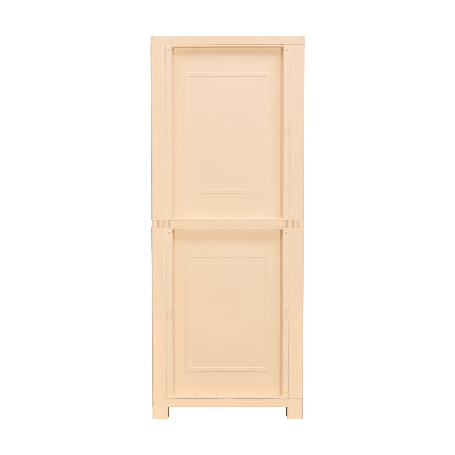 Nilkamal Freedom Big 6 (FB6) Plastic Storage Cabinet (Weather Brown /  Biscuit)