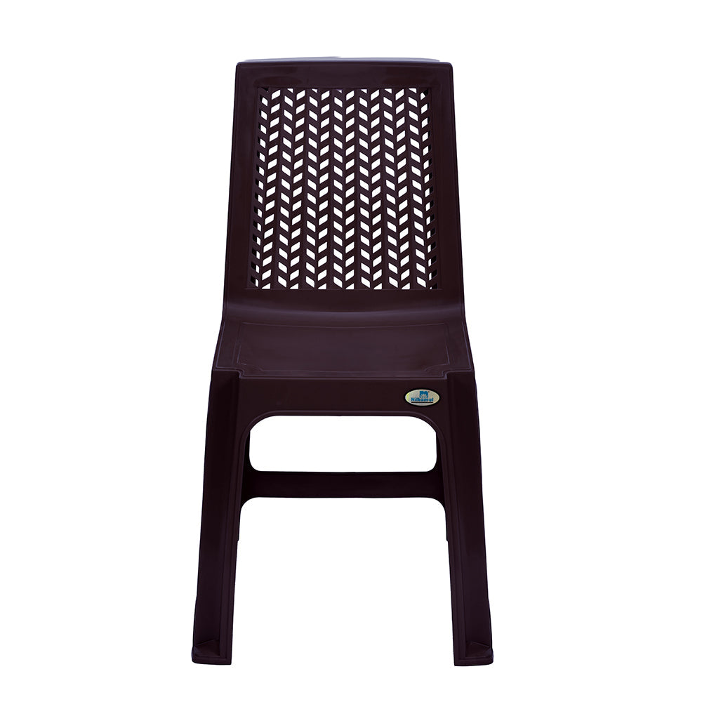 Nilkamal Viva Plastic Armless Chair