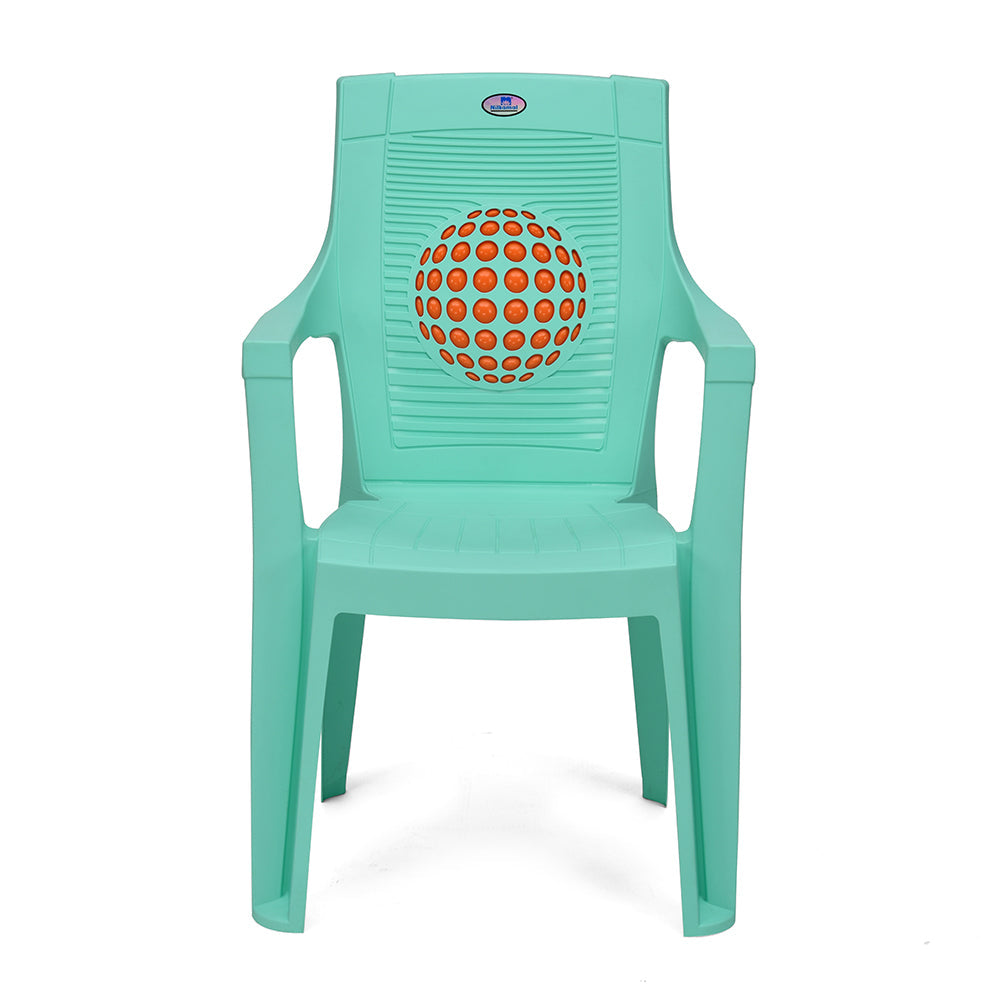 Nilkamal Globe 3D Plastic Arm Chair