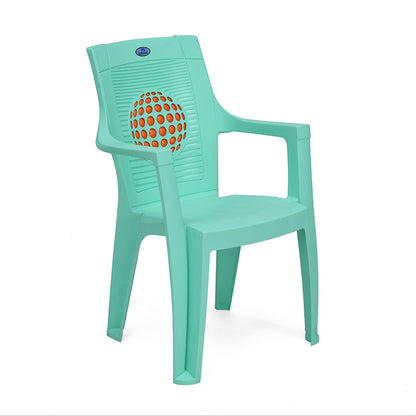 Nilkamal Globe 3D Plastic Arm Chair