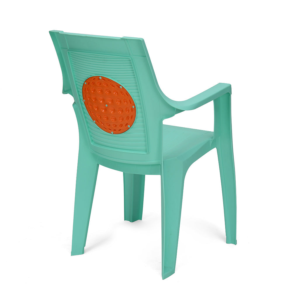 Nilkamal Globe 3D Plastic Arm Chair