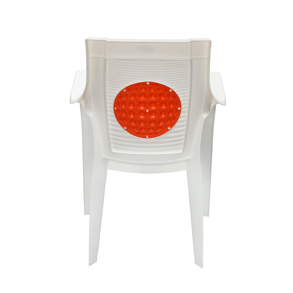 Nilkamal Globe 3D Plastic Arm Chair
