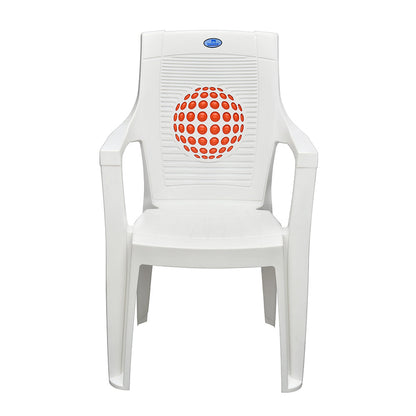 Nilkamal Globe 3D Plastic Arm Chair