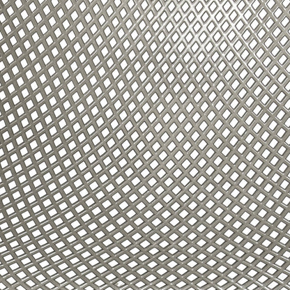 Nilkamal Captain Plastic Arm Chair With Leatherette Cushion (Metallic Dark)