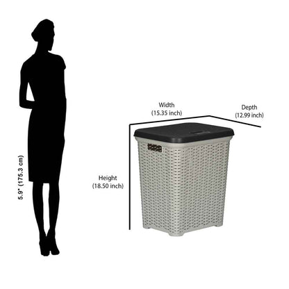 Nilkamal Elegance Laundry Basket 35 L