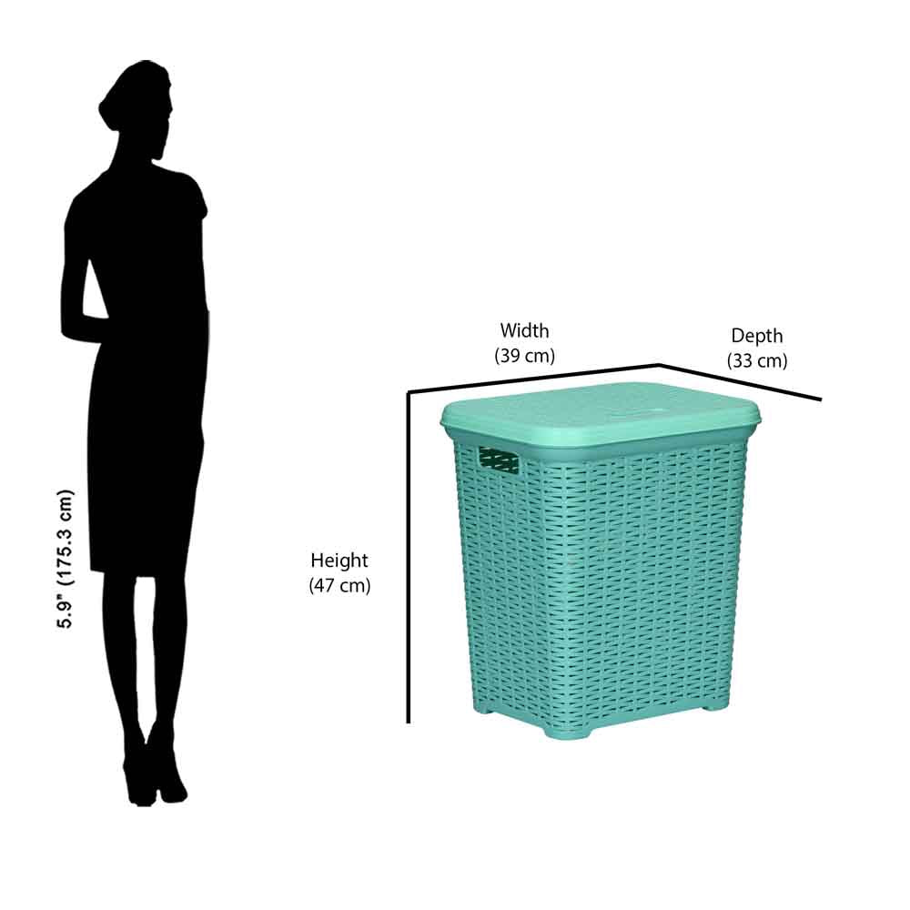 Nilkamal Elegance Laundry Basket 35 L