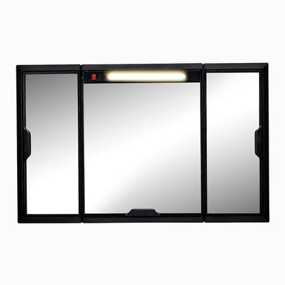 Nilkamal Glory Plastic Cabinet Set with Mirror and LED Diffused Light