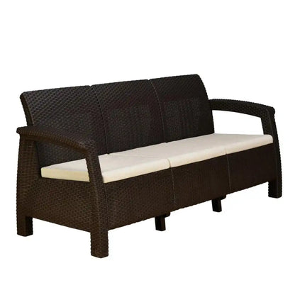 Nilkamal Goa Sofa Set with Cushion (3 Seater)