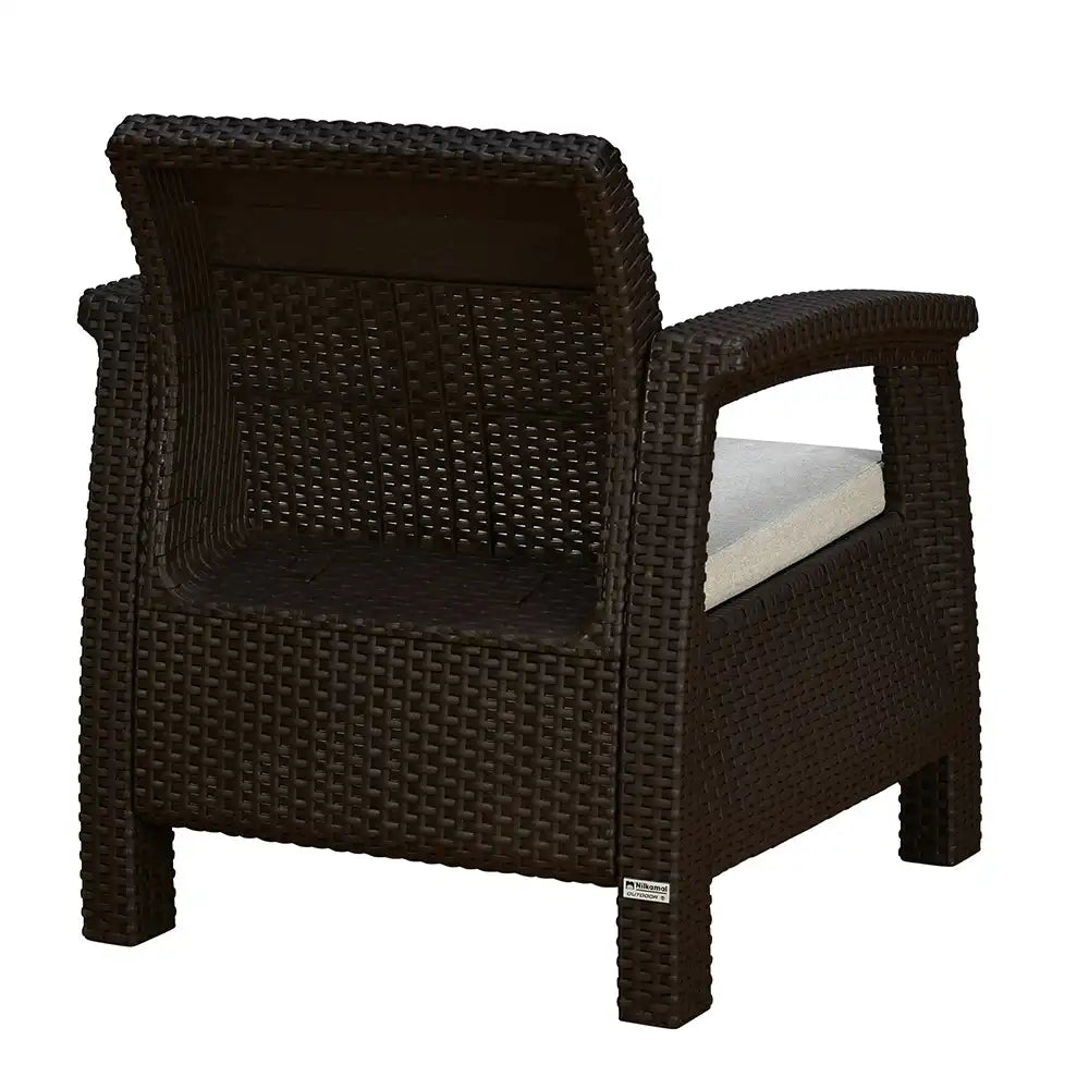 Nilkamal Goa Sofa Set with Cushion (1 Seater)