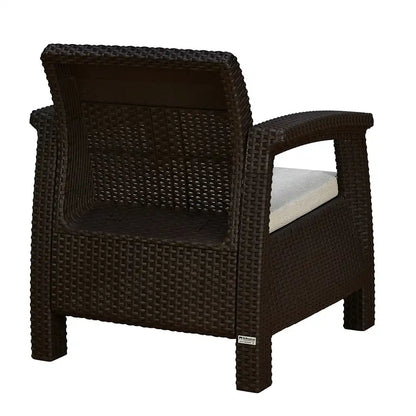 Nilkamal Goa Sofa Set with Cushion (1 Seater)