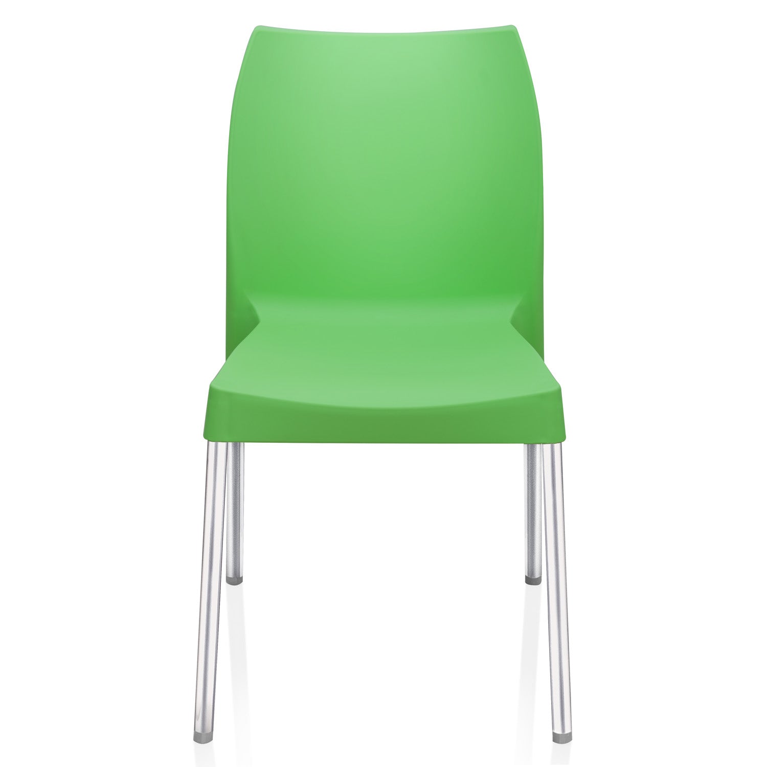 Nilkamal Novella 07 Plastic Armless Chair (Green)