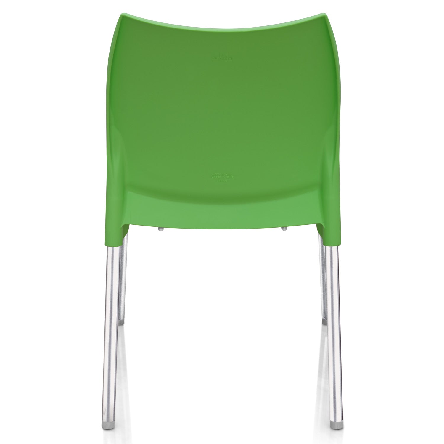 Nilkamal Novella 07 Plastic Armless Chair (Green)