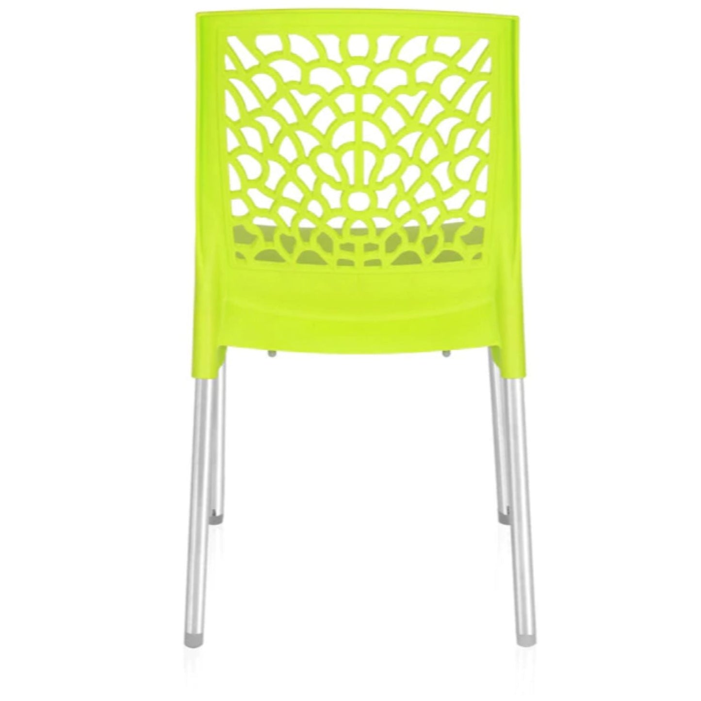 Nilkamal Novella 19 Plastic Armless Chair (Citrus Green)