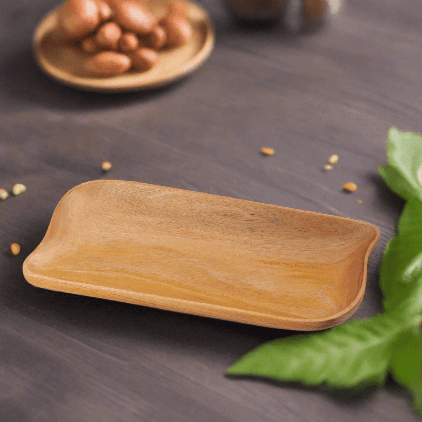 Neem Wood Rectangle Platter