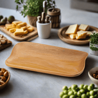 Neem Wood Rectangle Platter