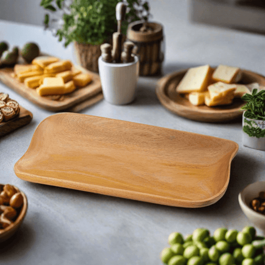 Neem Wood Rectangle Platter