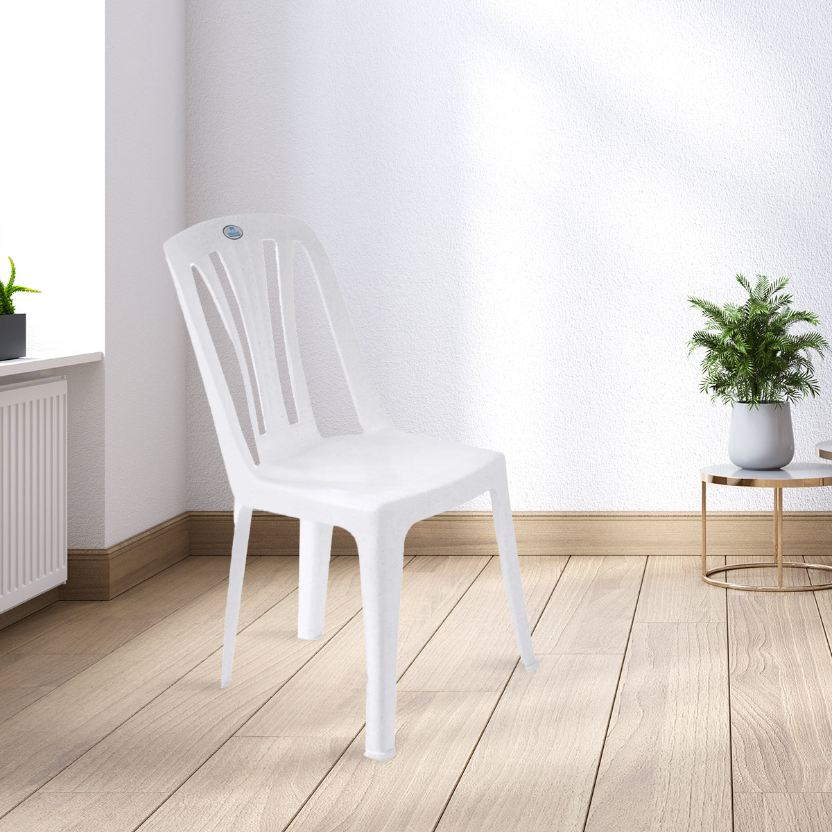 Nilkamal CHR4001 Plastic Armless Chair