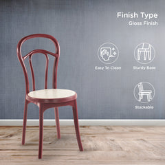 Nilkamal CHR 4040 without Cushion Armless Chair