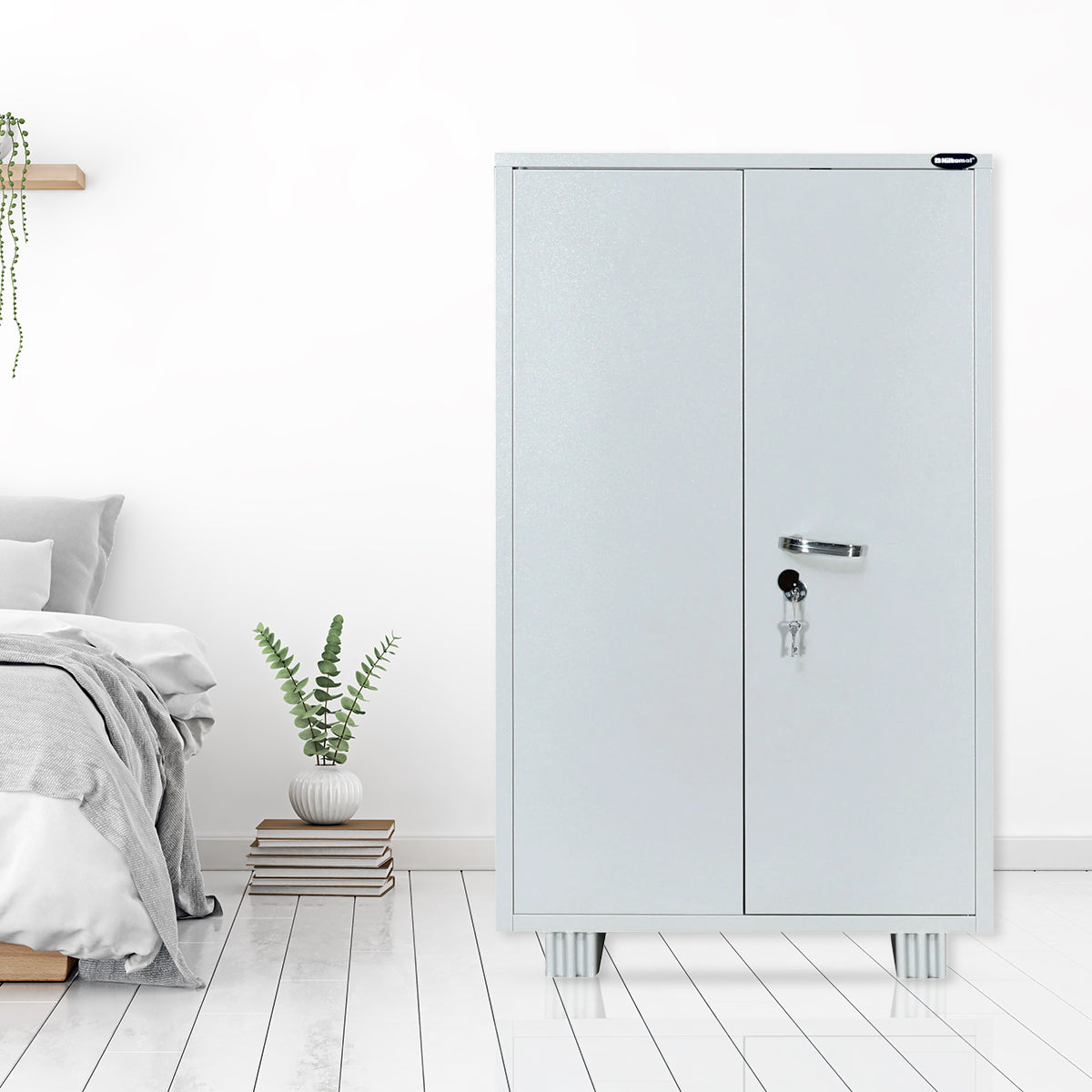 Nilkamal Magna Kd Office Almira Small (Grey)