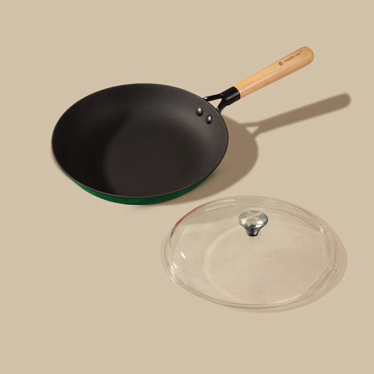 No. 10 Enamel Cast Iron Pan LITE (26cm)