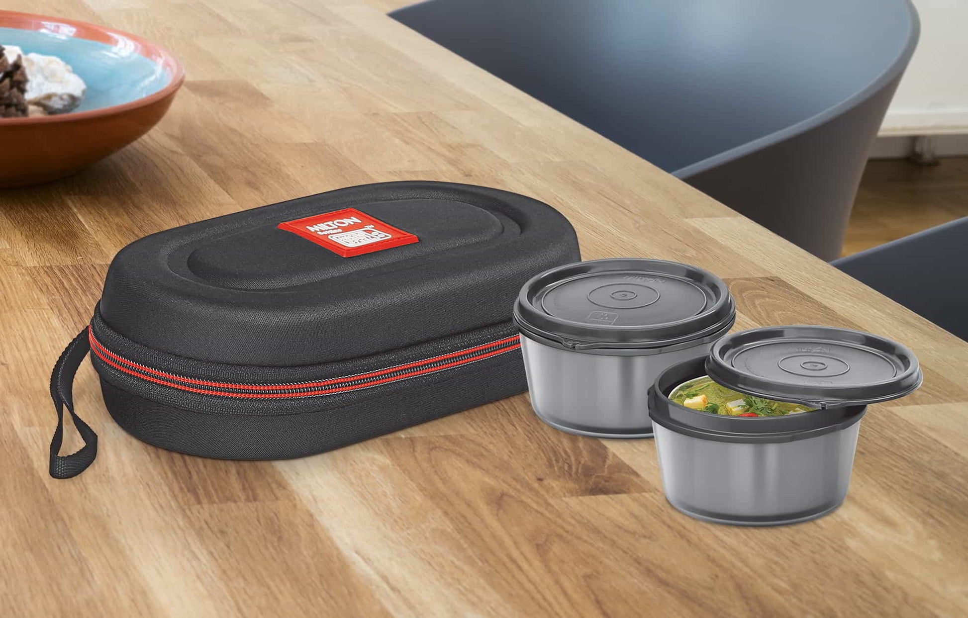 Nutri Lunch Microwave Safe Tiffin Box (Milton)
