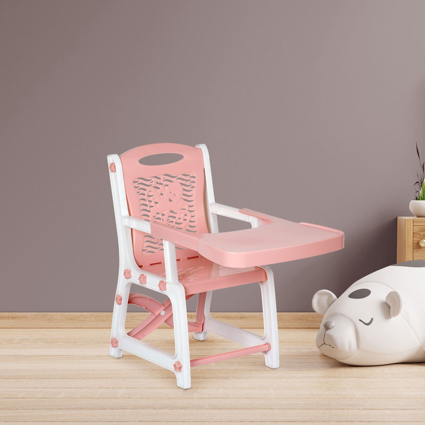 Nilkamal Octo Junior Plastic Kids Chair with Tray