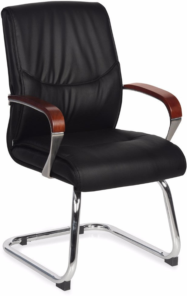 Nilkamal Boss Visiting Chair (Black)