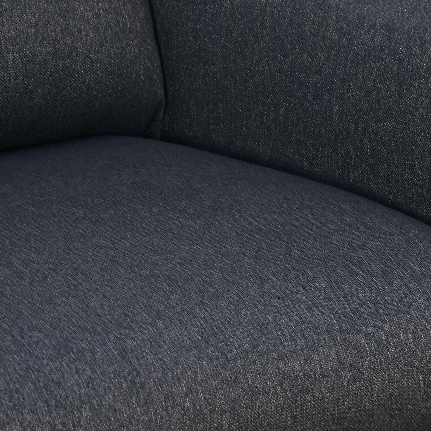 Nilkamal Oliver 2 Seater Fabric Sofa with Side Pocket (Charcoal Brown)