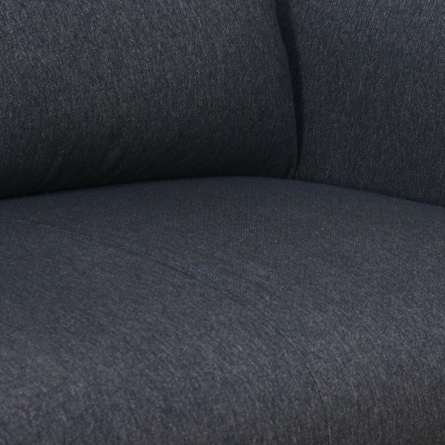 Nilkamal Oliver 3 Seater Fabric Sofa with Side Pocket (Charcoal Brown)