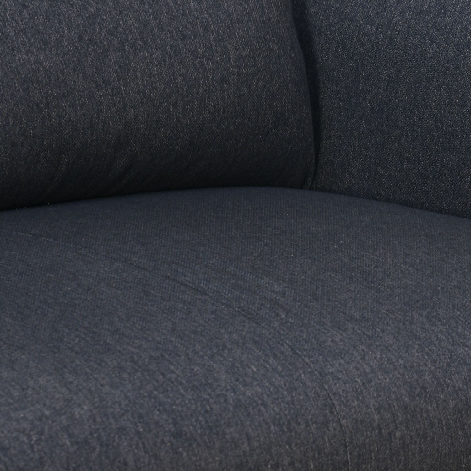 Nilkamal Oliver 3 Seater Fabric Sofa with Side Pocket (Charcoal Brown)