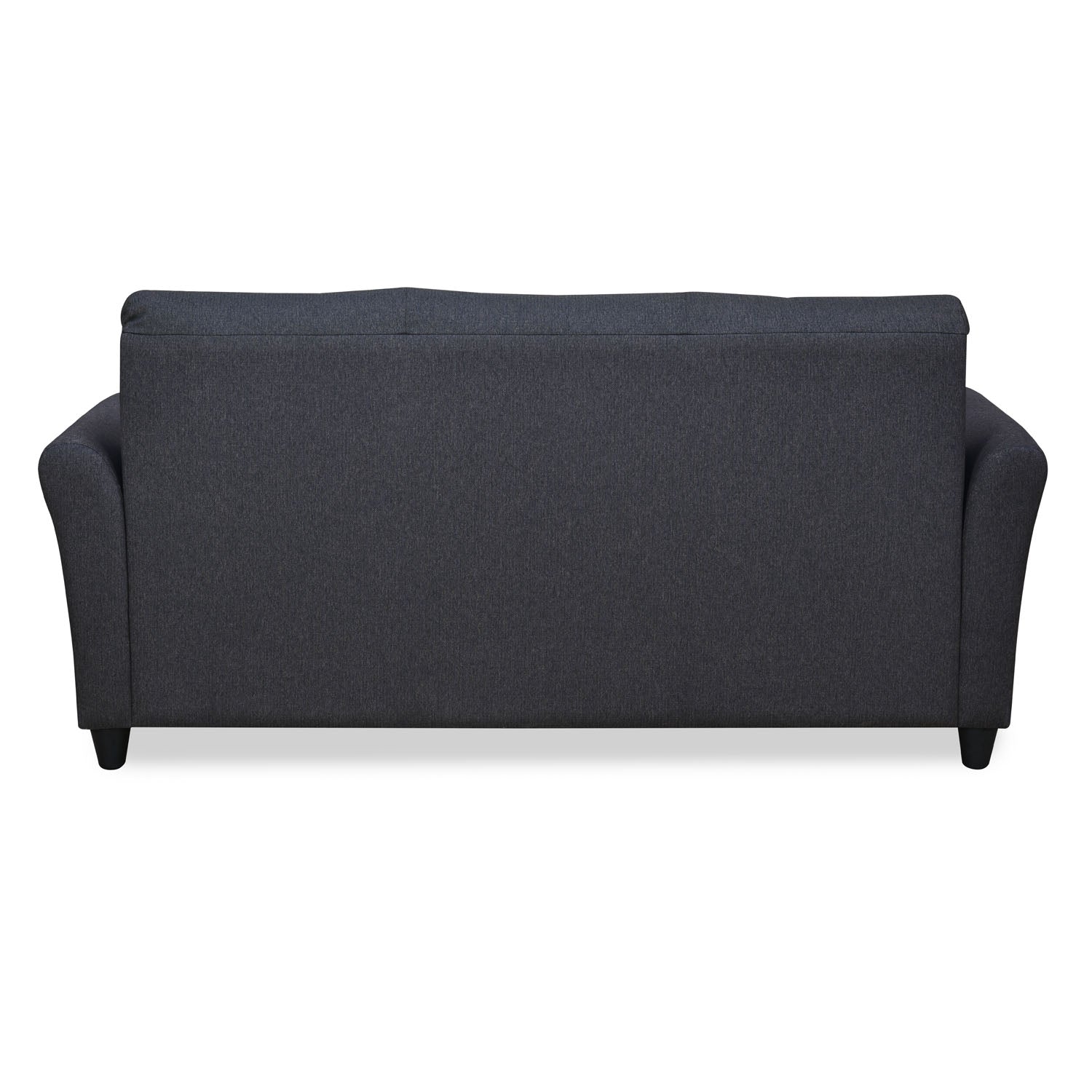 Nilkamal Oliver 3 Seater Fabric Sofa with Side Pocket (Charcoal Brown)