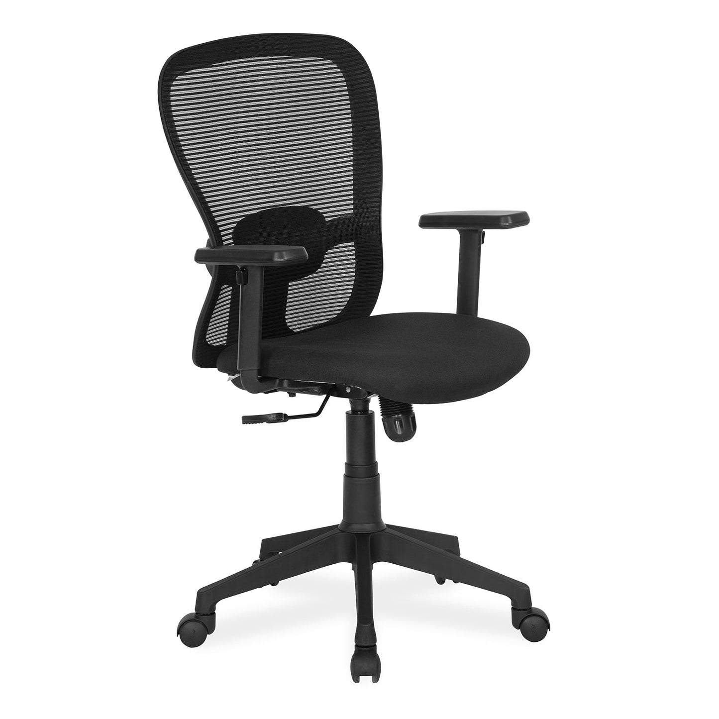 Nilkamal Alba Mid Back Office Chair (Black)