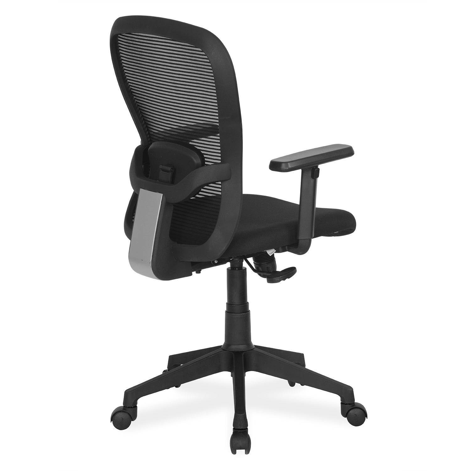 Nilkamal Alba Mid Back Office Chair (Black)