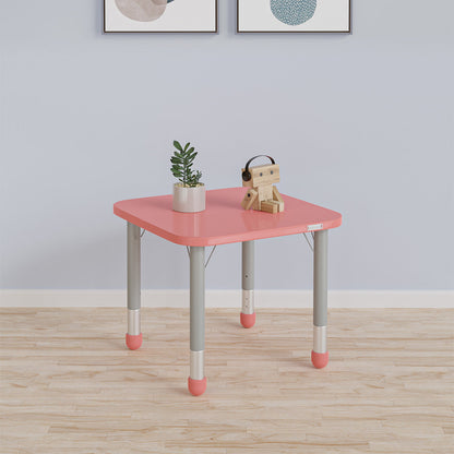 Nilkamal Orange Poppy Red Activity Desk (Square)