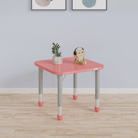 Nilkamal Orange Poppy Red Activity Desk (Square)