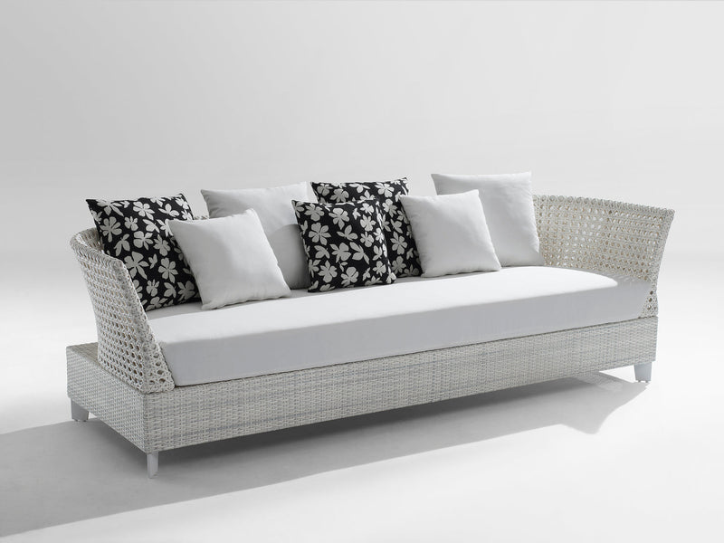 Astrol Outdoor Garden Balcony Sofa Set 3 Seater seater, 1 Double Seater, 1 Single Seater and 1 Center Table  (White)
