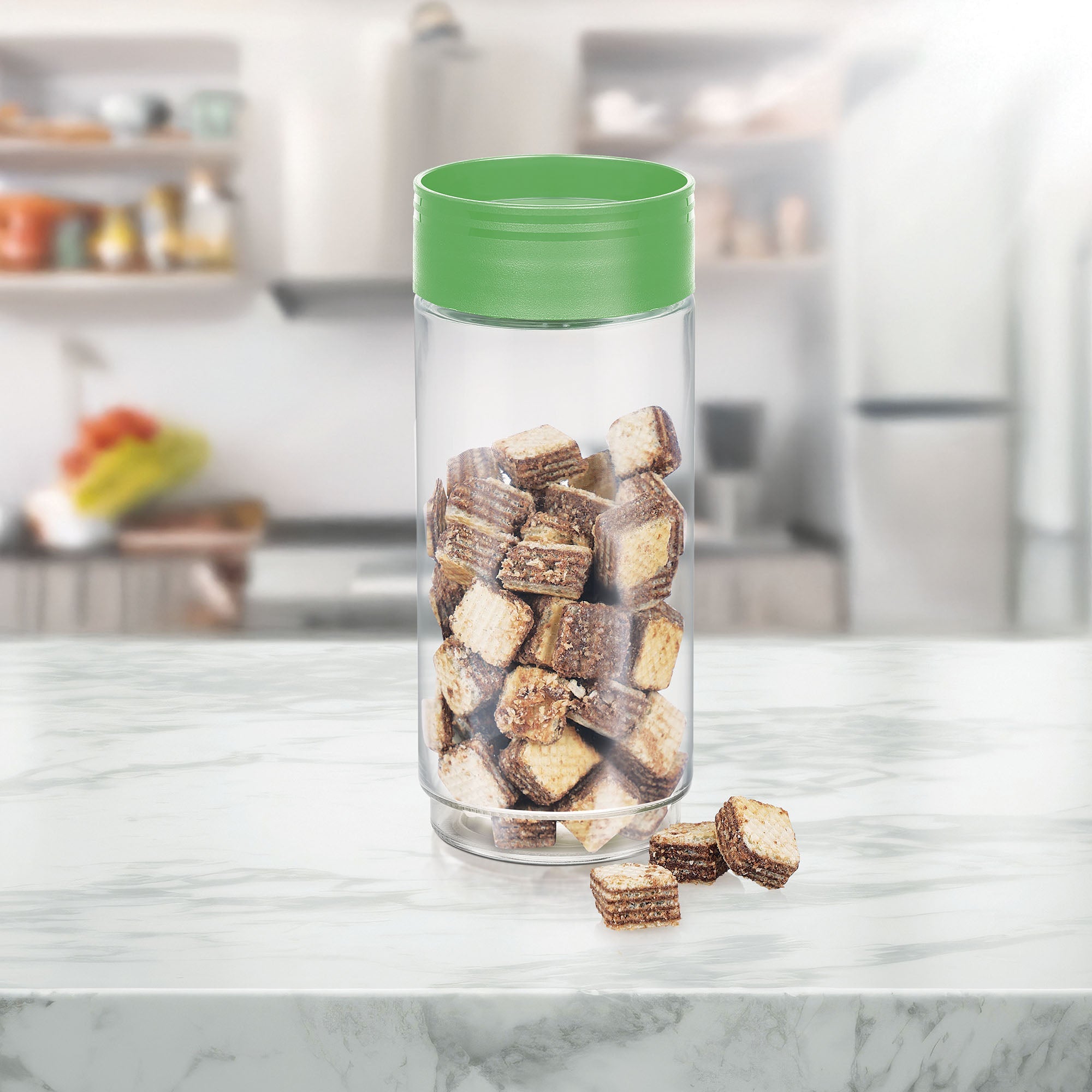 One Up Narrow and Wide Glass Jar (Treo by Milton)